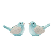 Load image into Gallery viewer, Whimsical Terra Cotta Garden Bird Planter (Set of 2)
