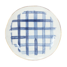 Load image into Gallery viewer, Coastal Tie-Dye Design Ceramic Plate (Set of 4)
