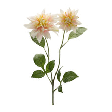 Load image into Gallery viewer, Blush Pink Dahlia Flower Stem (Set of 6)
