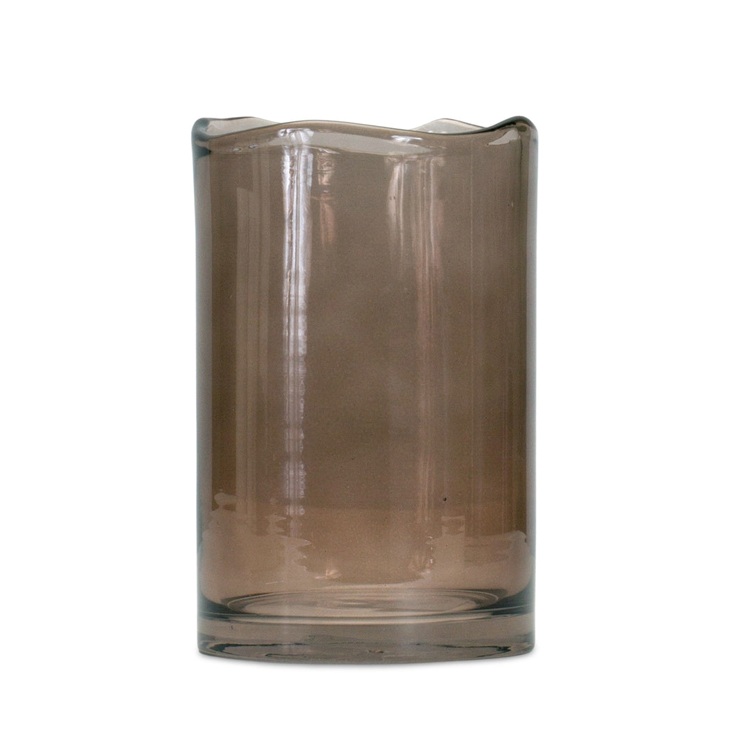 Decorative Wavy Glass Vase 8