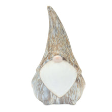 Load image into Gallery viewer, Modern Terra Cotta Gnome Figurine with Marble Finish (Set of 2)
