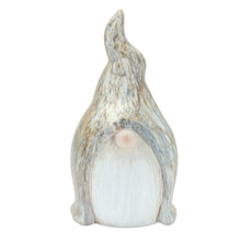 Load image into Gallery viewer, Modern Terra Cotta Gnome Figurine with Marble Finish (Set of 2)
