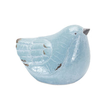 Load image into Gallery viewer, Cracked Terra Cotta Bird Figurine with Distressed Finish (Set of 4)
