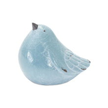 Load image into Gallery viewer, Cracked Terra Cotta Bird Figurine with Distressed Finish (Set of 4)
