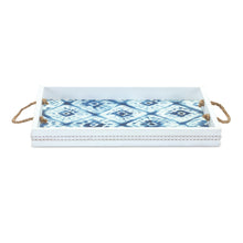 Load image into Gallery viewer, Wooden Tie-Dye Design Tray (Set of 2)
