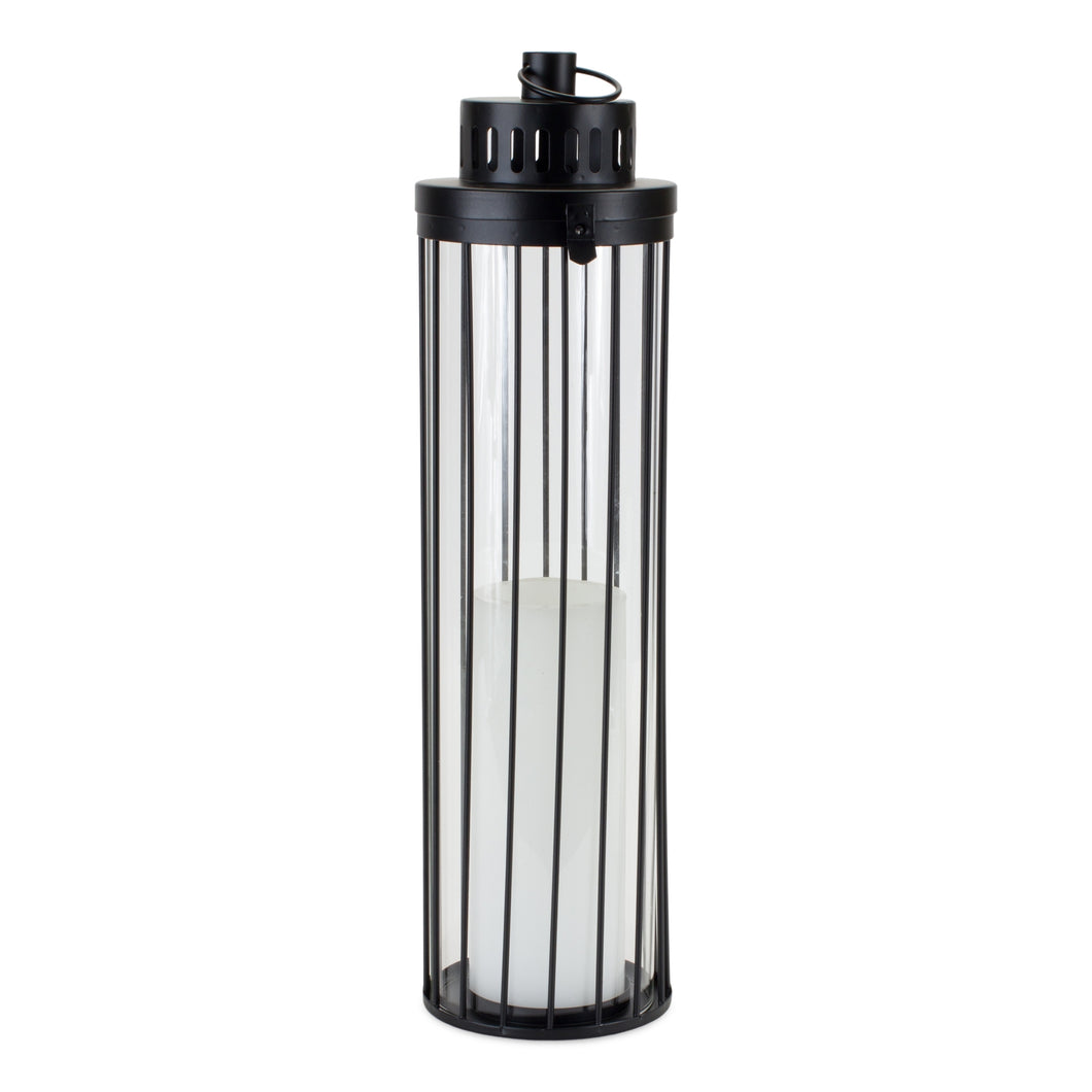 Modern Round Metal Floor Lantern 18