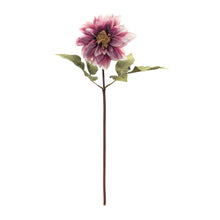 Load image into Gallery viewer, Purple Dahlia Flower Stem (Set of 6)
