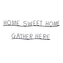 Load image into Gallery viewer, Gather and Home Sentiment DŽcor (Set of 4)
