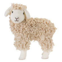 Load image into Gallery viewer, Standing Plush Sheep DŽcor with Curly Hair (Set of 2)
