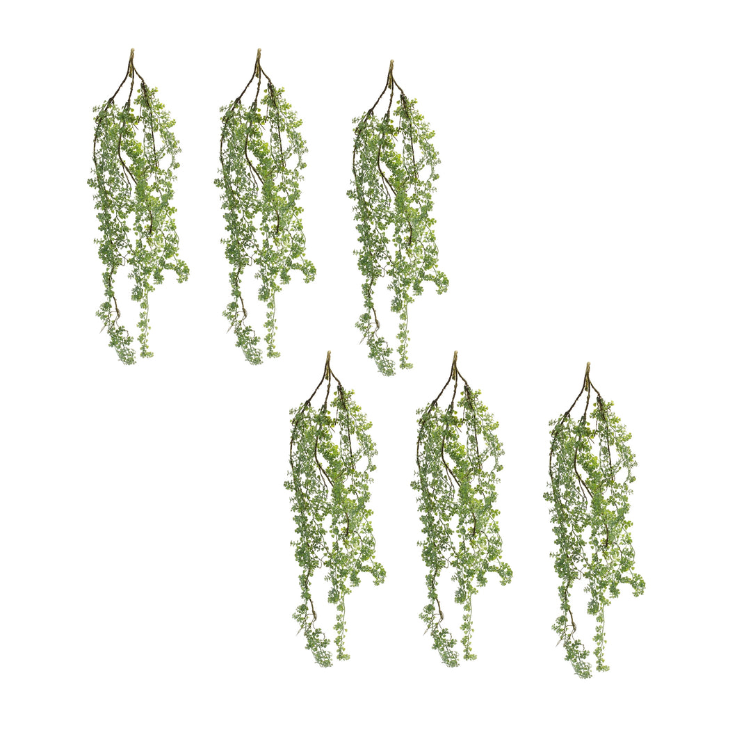 Hanging Mini Leaf Foliage Vine (Set of 6)