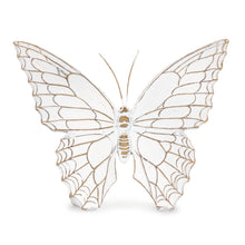 Load image into Gallery viewer, Stone Butterfly Shelf Sitter with White Washed Finish (Set of 3)
