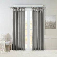 Load image into Gallery viewer, Madison Park Emilia 100% Polyester Twisted Tab Lined Window Panel MP40-6556 By Olliix
