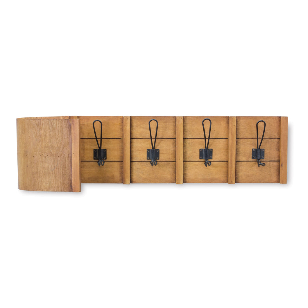 Toboggan Wall Decor with Hooks 31