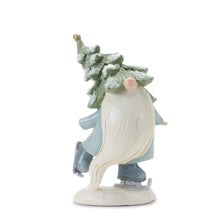 Load image into Gallery viewer, Pine Tree Gnome with Skis and Skates (Set of 3)
