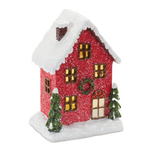 Load image into Gallery viewer, Lighted Winter Village Houses (Set of 2)
