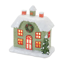 Load image into Gallery viewer, Lighted Winter Village Houses (Set of 2)
