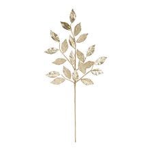 Load image into Gallery viewer, Glittered Leaf Spray (Set of 2)
