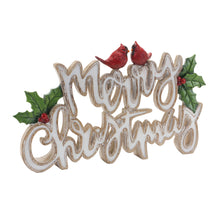 Load image into Gallery viewer, Merry Christmas Tabletop Sign (Set of 2)
