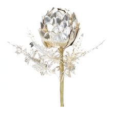 Load image into Gallery viewer, Metallic Artichoke Stem (Set of 2)
