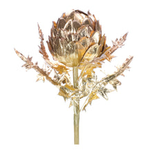Load image into Gallery viewer, Metallic Artichoke Stem (Set of 2)
