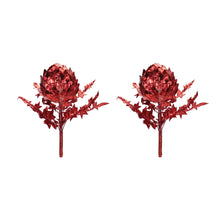 Load image into Gallery viewer, Metallic Artichoke Stem (Set of 2)
