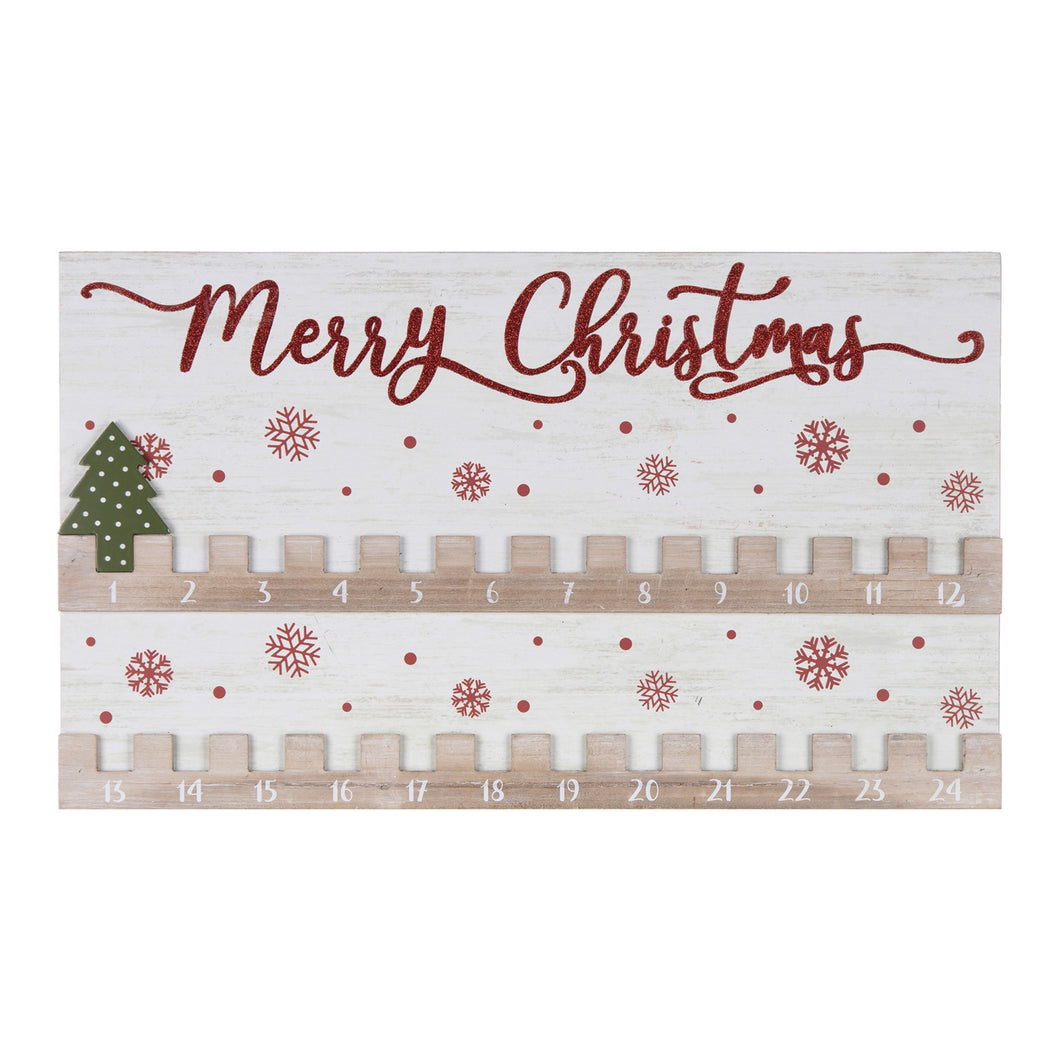 Wood Christmas Countdown 20