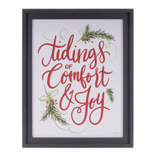 Load image into Gallery viewer, Framed Holiday Sentiment Sign (Set of 2)
