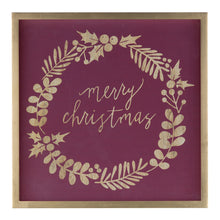 Load image into Gallery viewer, Framed Holiday Sentiment Sign (Set of 2)
