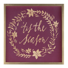 Load image into Gallery viewer, Framed Holiday Sentiment Sign (Set of 2)
