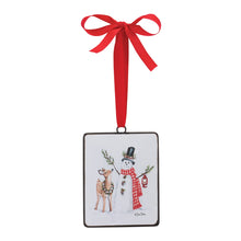 Load image into Gallery viewer, Snowman and Deer Ornament (Set of 12)
