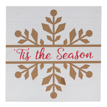 Load image into Gallery viewer, Snowflake Sentiment Sign (Set of 6)
