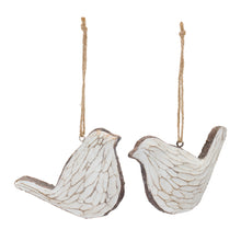 Load image into Gallery viewer, Carved Bird Ornament (Set of 12)
