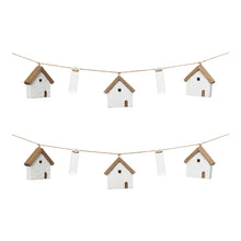 Load image into Gallery viewer, House and Tube Vase String Garland (Set of 2)
