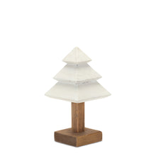 Load image into Gallery viewer, Tiered Wood Pine Tree (Set of 3)
