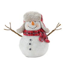 Load image into Gallery viewer, Snowman with Scarf Figurine (Set of 4)

