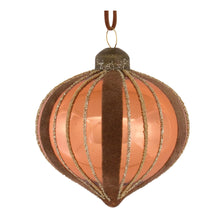 Load image into Gallery viewer, Copper Glass Holiday Ornament (Set of 12)
