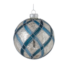 Load image into Gallery viewer, Glitter Net Glass Ball Ornamnet (Set of 6)
