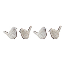 Load image into Gallery viewer, Carved Bird Figurine (Set of 4)
