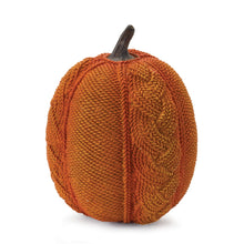 Load image into Gallery viewer, Woven Sweater Design Pumpkin (Set of 2)
