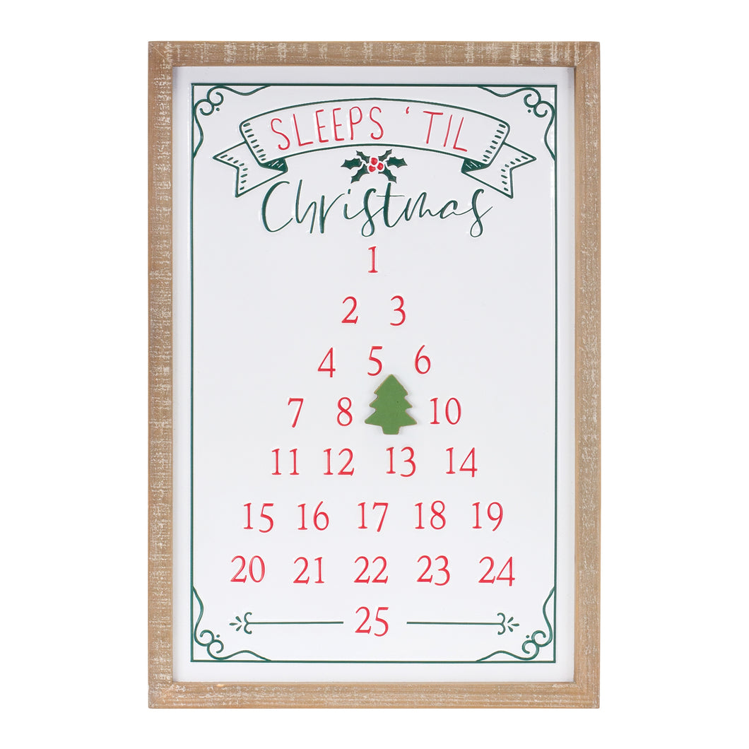 Sleeps Til Christmas Countdown 22