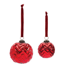 Load image into Gallery viewer, Mercury Glass Ball Ornament (Set of 4)
