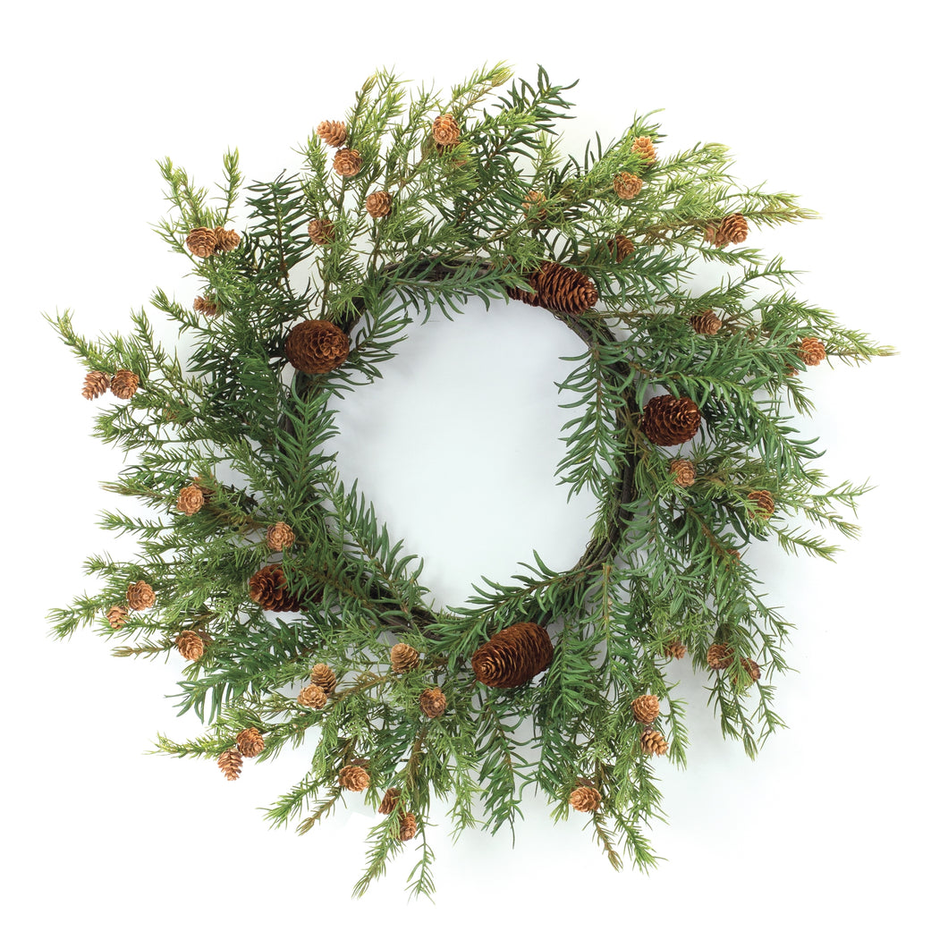 Pine Cone Wreath 24
