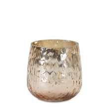 Load image into Gallery viewer, Rose Gold Glass Candle Holder (Set of 8)
