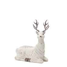 Load image into Gallery viewer, Plush Holiday Deer DŽcor (Set of 2)
