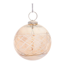 Load image into Gallery viewer, Etched Glass Ball Ornament (Set of 6)
