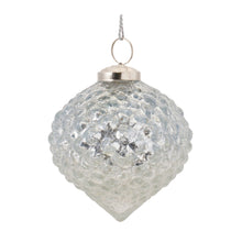 Load image into Gallery viewer, Textured Mercury Glass Ornament (Set of 6)
