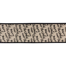 Load image into Gallery viewer, Wired Cotton Ribbon 4&quot; x 5 yds.
