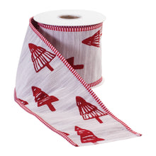 Load image into Gallery viewer, Wired Polyester Ribbon 4&quot; x 5 yds.

