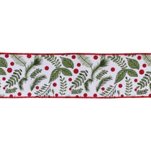 Load image into Gallery viewer, Wired Cotton Ribbon 4&quot; x 10 yds.
