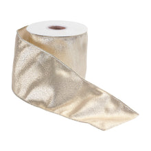 Load image into Gallery viewer, Wired Polyester Ribbon 4&quot; x 10 yds.
